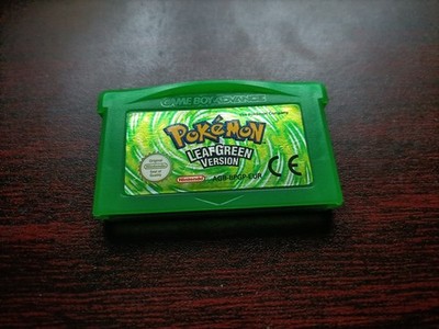 Pokémon Blattgrün Original Nintendo Gameboy Advance GBA nur Kart