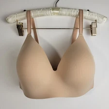 Knix WingWoman Contour Bra Warm Sand Size 6 = Size 32DD/E, 34DD/E, Adj. Straps
