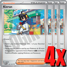 Kieran #154 Prices | Pokemon Twilight Masquerade | Pokemon Cards