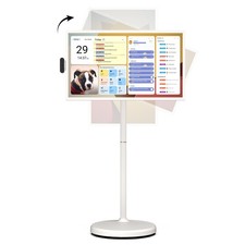 ApoloSign 32" Smart Portable TV on Wheels Rolling tablet Certified Refurbished