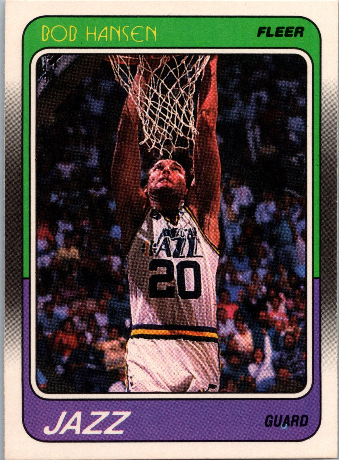 1988-89 Fleer #113 Bobby Hansen A43