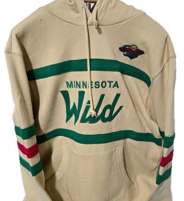 Sweat à Capuche Vintage Minnesota Wild – Homme L – Vert – NHL – Fanatics