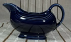 HOMER LAUGHLIN FIESTAWARE COLBALT BLUE Gravy Sauce Boat Server W/ Handle Post 86