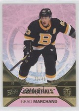 2021-22 Upper Deck Credentials Pink 23/49 Brad Marchand #20 2d8