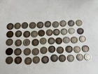Full Roll (50) 90% Silver Barber Dimes (Circulated Condition) - unsearched