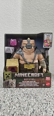 Mattel Minecraft Battle Mode Great Hog Action Figure w/ Sound Flashing Lights