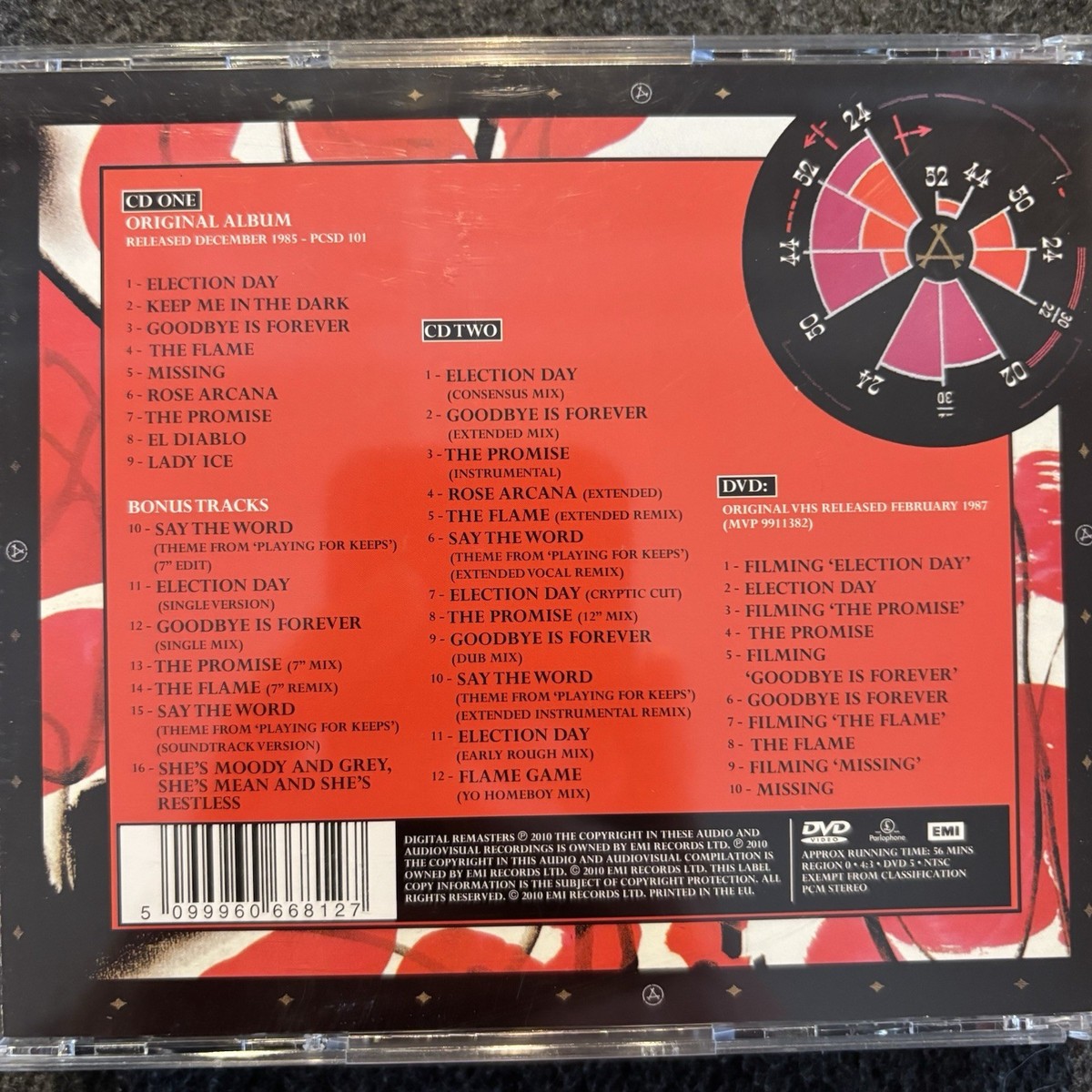 So Red the Rose [2-CD/DVD] [Box] by Arcadia (CD, Apr-2010, 3