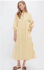 TUCKERNUCK Marigold Stripe Maryse Caftan Size XXL NWT Retail $268 Tuckernuck