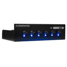 SATA HDD SSD Power Switch Module Kingwin for 2.5 3.5 Inch Hard Drive Adapter NEW