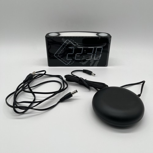 LED Wecker mit Vibration Lauter Wecker für Tiefschläfer & Langschläfer Nachtisch - Bild 7 von 24