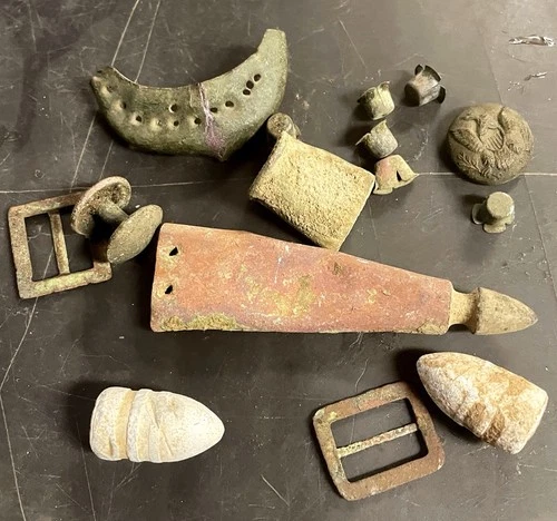Dug Civil War Relics  from Petersburg , Virginia