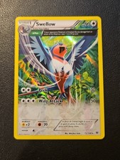 Swellow 72/108 Pokemon Card XY Roaring Skies Rare Reverse Holo Foil TCG