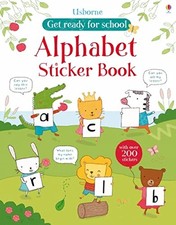 Alphabet Sticker Book Get Ready for School Sticker Books By Ai