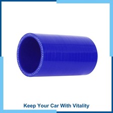 50mm ID Car Blue Straight Silicone Hose Coupler Intercooler Tube Pipes Blue