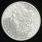 1879-S Morgan Silver Dollar, Brilliant Uncirculated, Blast White!