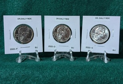 2022 P,D,S American Woman Quarters Dr Sally Ride Uncirculated 2nd in the series
