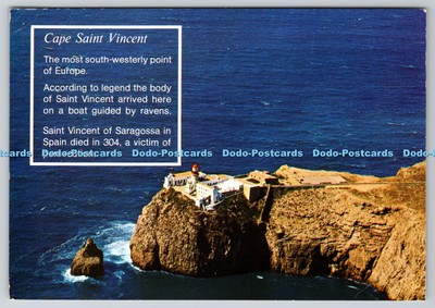 D304206 Algarve Sagres Cabo de Sao Vicente Foto Vista Lagoa Codex Portugal PM Ar