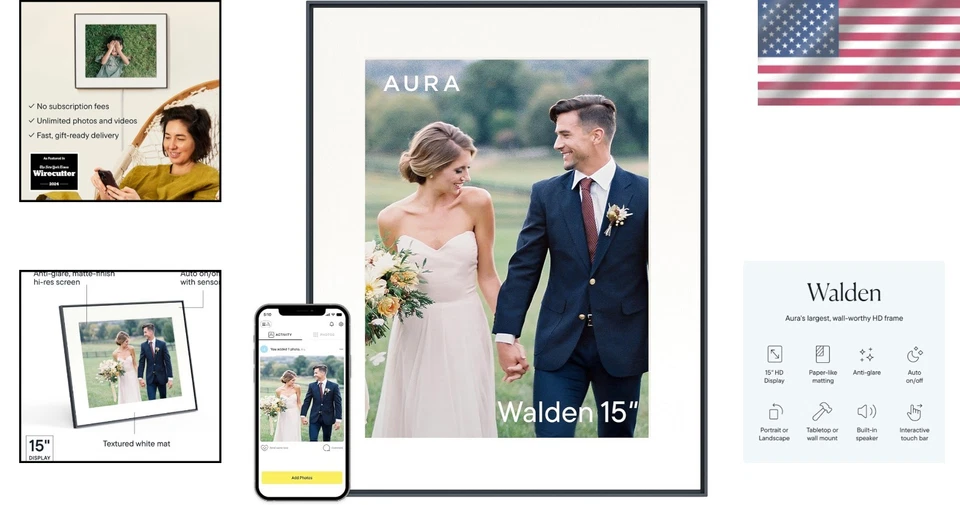 Walden 15" WiFi Frame | Easy App Setup | Unlimited Storage - Image 2 of 4