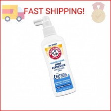 Arm Hammer Shoe Refresher Spray, Odor Eliminator for Sneakers, 24 Odor Wetne