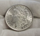 1889 US Morgan Silver Dollar $1 AU+