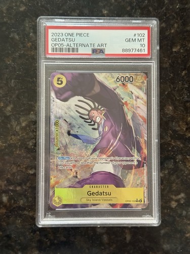 Gedatsu (Alternate Art) graded PSA 10 for sale on eBay