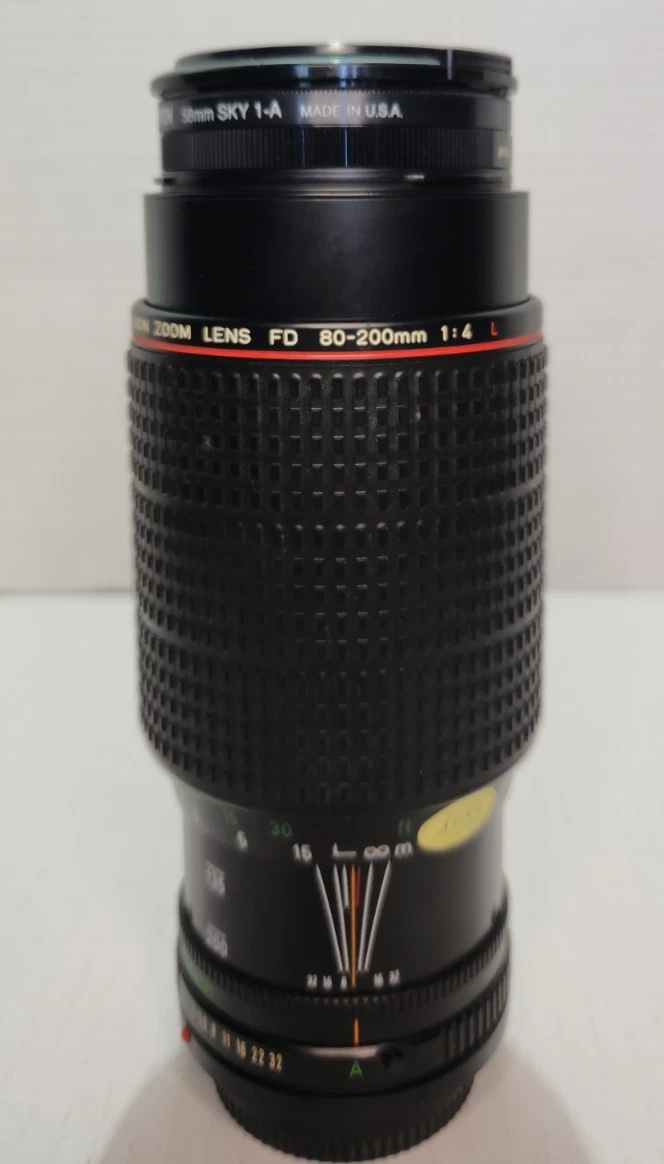 Canon FD 80-200mm Focal Camera Lenses for sale | eBay