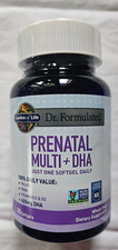 Garden of Life Dr. Formulated Prenatal Multi  DHA with Folate  Iron for Mom's