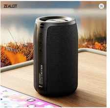 Zealot-S32 Mini Portable Bluetooth Speaker HIFI Subwoofer FM Radio TF TWS USB