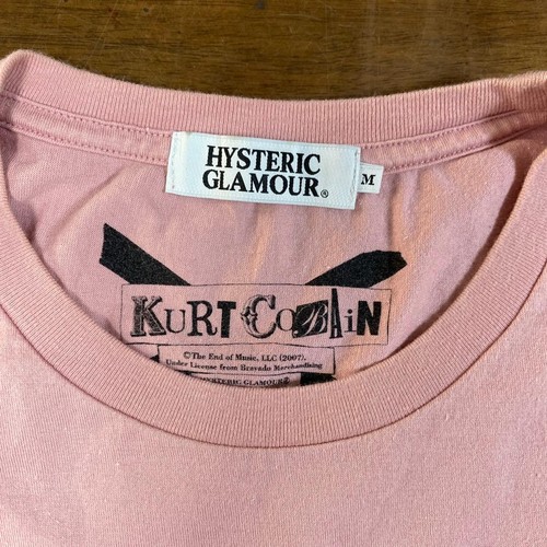 HYSTERIC GLAMOUR Kurt Cobain T-Shirt M - Gem