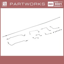 Bremsleitungen für PORSCHE 911 F 2.0 912 bis -07/67 LHD SET gebogen