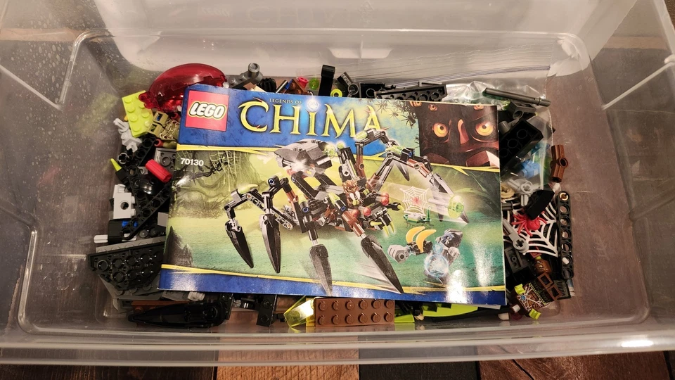 LEGO Legends Of Chima: Sparratus' Spider Stalker 70130 Complete! Retired - Image 2 of 4