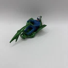VTG 1971 Mattel Hot Wheels Sizzlers Chopcycles Mighty Zork Green trike + rider