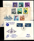 # USA, HUNGARY 1968 - 3 FDC - SPACE