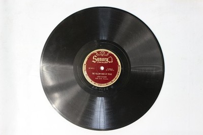 Jesse Rogers   Yellow Rose of Texas 10'' Shellac Record 1947 Sonora Country 78