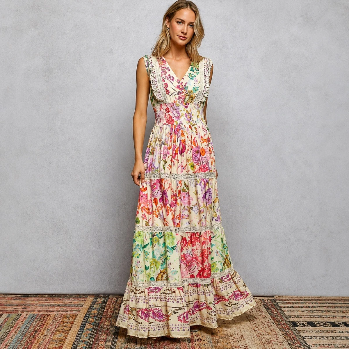 indian cotton maxi dresses uk Indian Cotton Maxi Dress