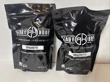 Ready Hour | Spahetti |  8 Serving | Camping Emergency Food | MRE 2 Pack