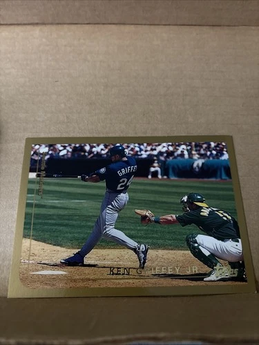 1999 Topps Ken Griffey Jr. Jumbo Box Topper 3x5 Card #7 Mint