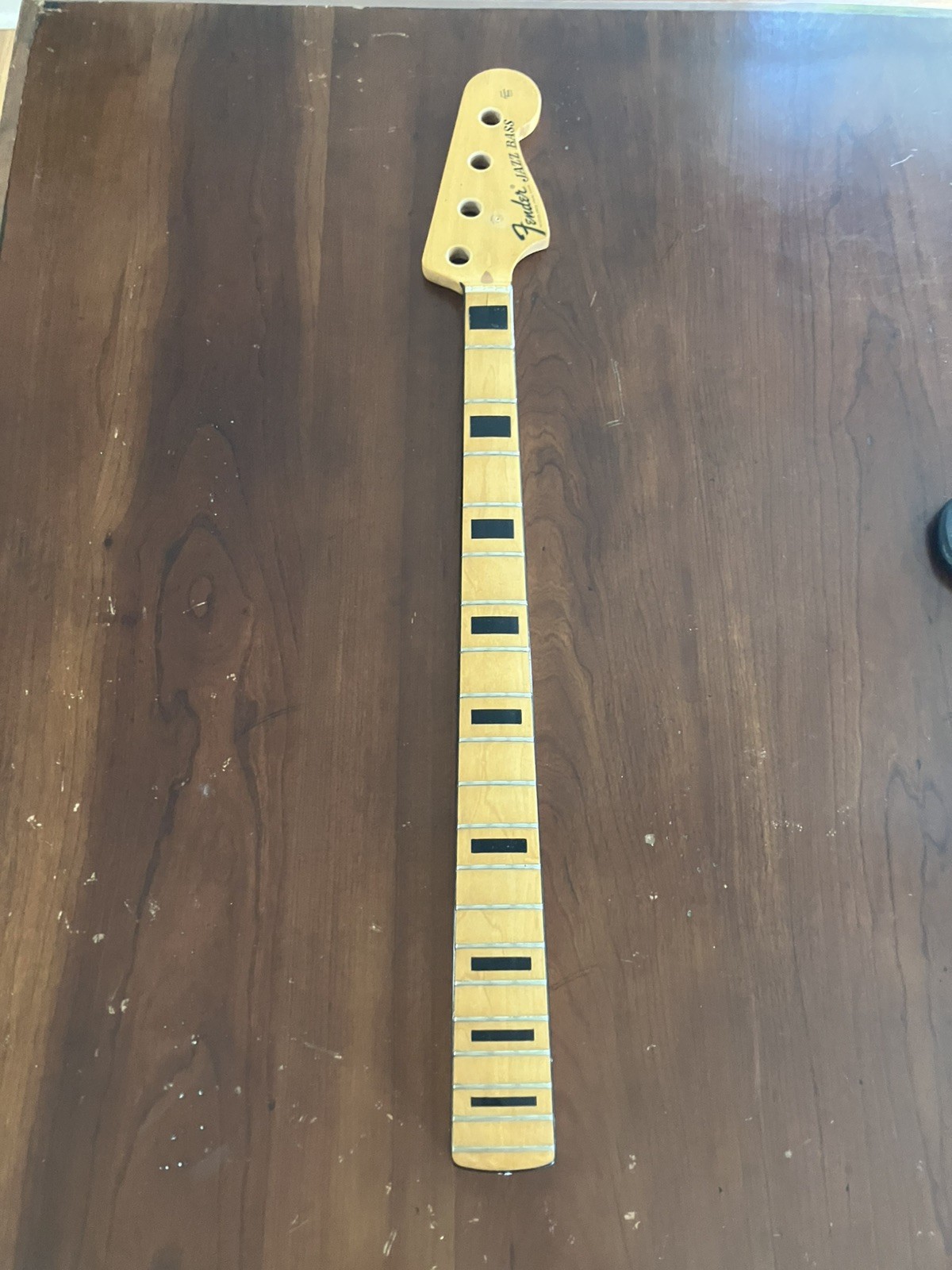 Vintage 1972 Fender Jazz Bass maple NECK 1970s USA needs repair