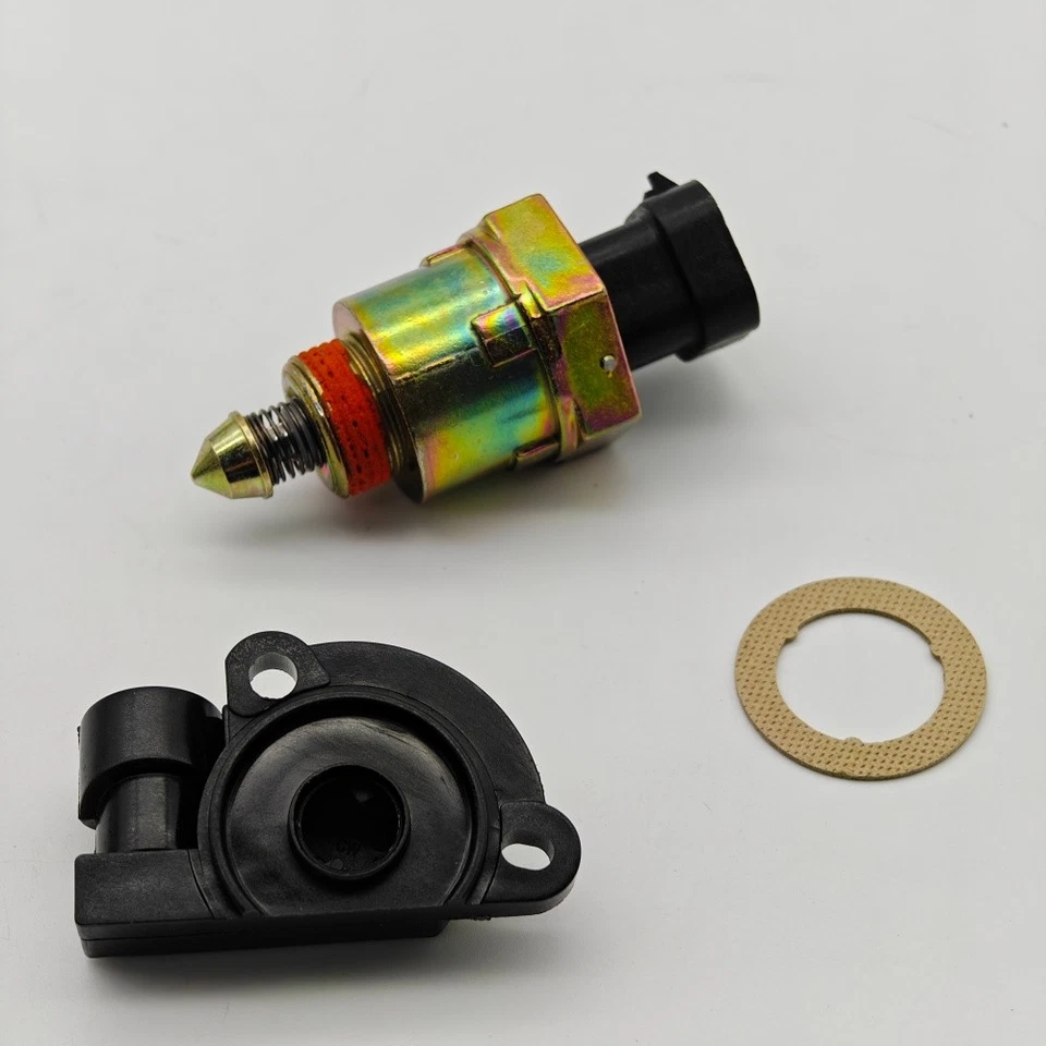 Throttle Position Sensor and Idle Air Control Valve Set For Chevy C/K 1500 2500 - Image 2 of 4