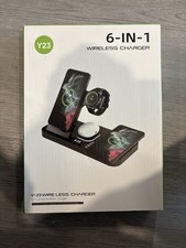 Magnetic Wireless Charger for Samsung, 6 in 1 for Samsung Charging Station,30W D