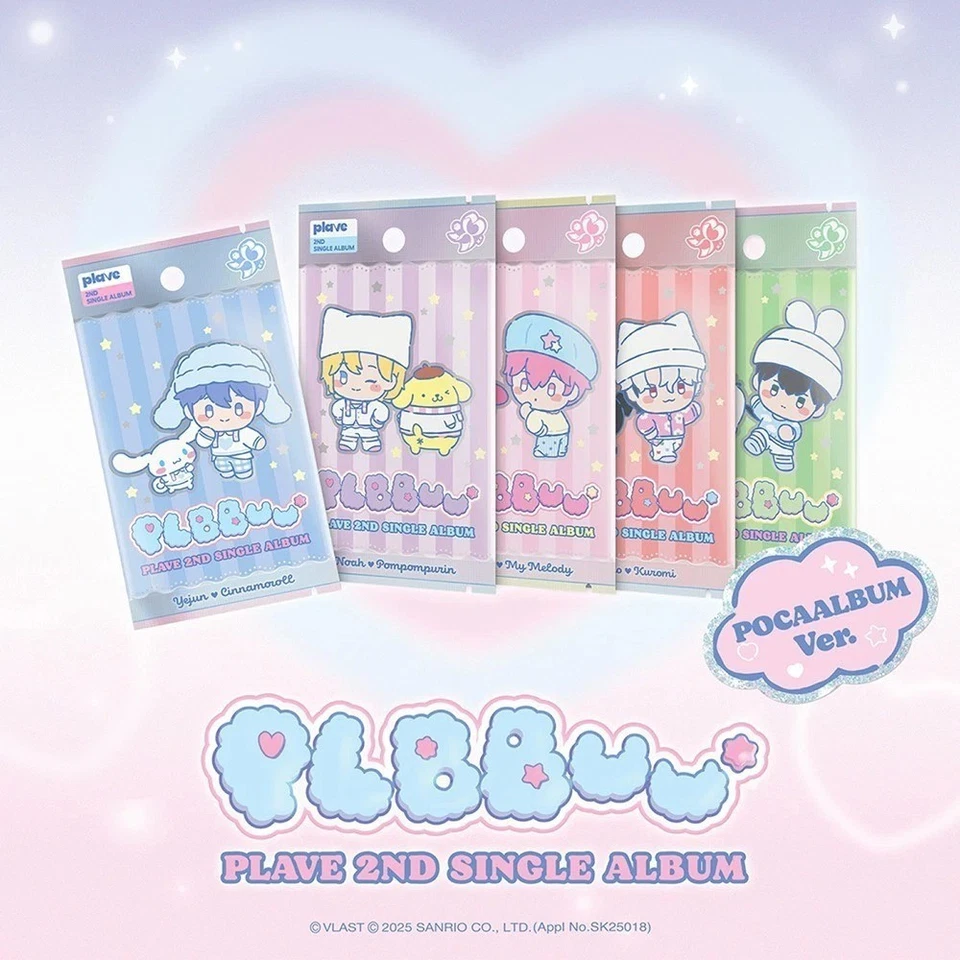PLAVE [PLBBUU] 2nd Single Album POCA ALBUM Ver/QR Karte+User Guide+3 Foto Karte