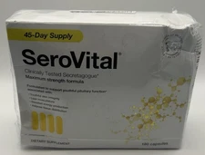 SeroVital Dietary Supplement 180 Ct 45 Day Supply Maximum Strength EXP 08/2026