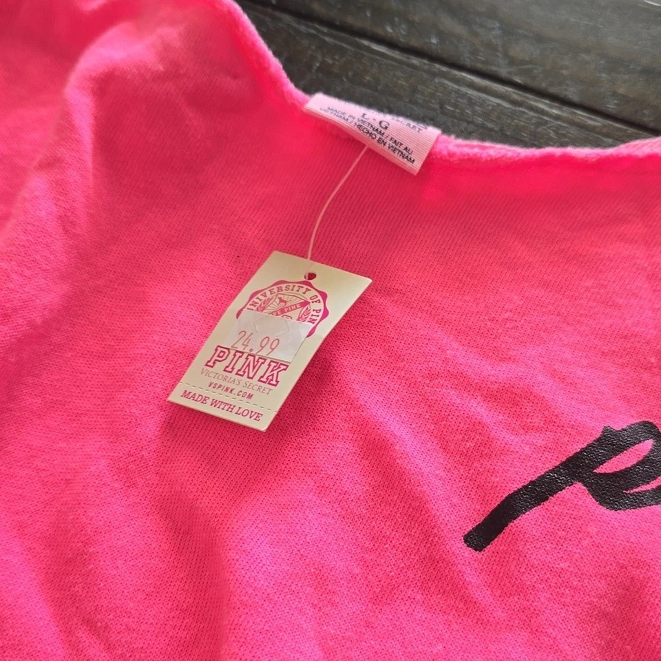 Conjunto de leggings Victoria Secret rosa neón Foto 3 de 4