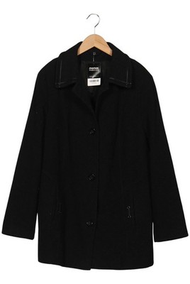 Lebek Mantel Damen Jacke Parka Gr. EU 40 Schwarz #wvgfo9z