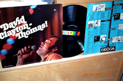 DAVID CLAYTON-THOMAS (BLOOD SWEAT&TEARS) : SAME US 1st PRESS 1969 DECCA DL 75146