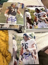 Steve McMichael Chicago Bears Signed 8x10 In Hall of Fame