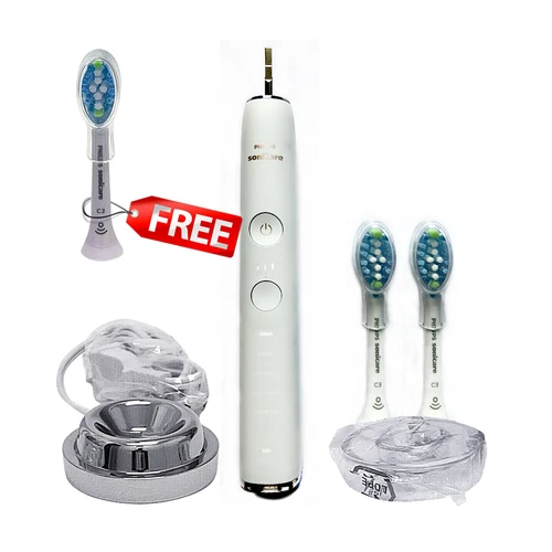 Philips Sonicare Smart 9500 2x Premium C3 Kit | FREE 1x Head | White | w/o Box