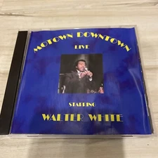 Motown Downtown Live Starring Walter White Rare Autographed CD 💿 