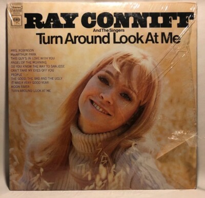 Ray Conniff Turn Around Look At Me CS 9712 Record Lp Cheesecake Ex Shrink