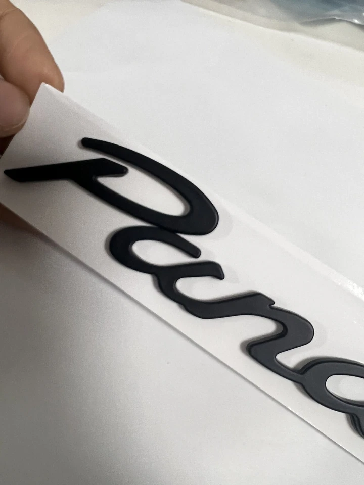 Insignia emblema tapa maletero puerta trasera Porsche Panamera 970 97055923708 original Foto 3 de 3